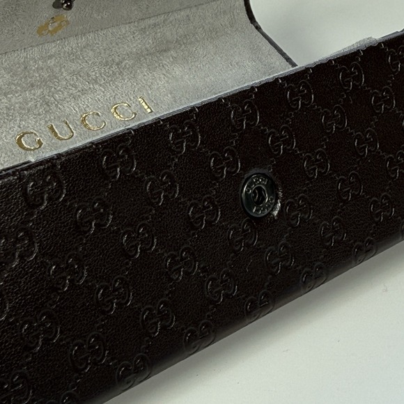 Gucci GG 3639 OXW Eyeglasses Frames Only Havana/Leather/Gold Buckle 53-16-135‎ - Picture 14 of 16